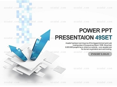 Business Rise Arrow PowerPoint Templates
