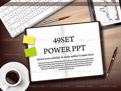 Office Desk PowerPoint Templates