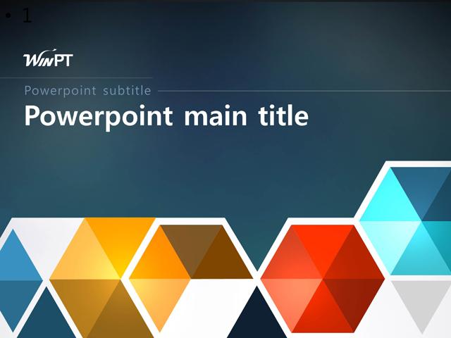Hexagonal pattern templates(6P)